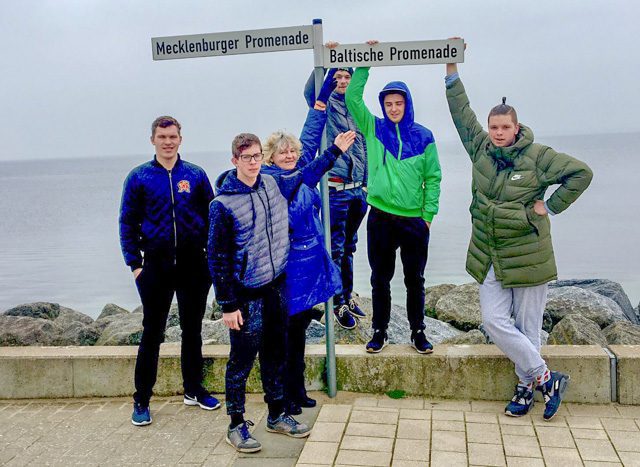 Students from Kuldīga visit Schwerin