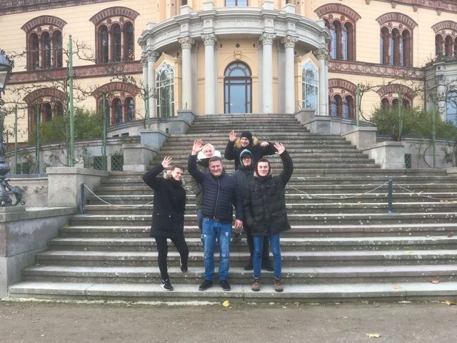 Trainees from Kuldīga, Latvia visit Schwerin.