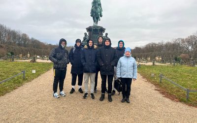 Jugendlichen aus Daugavpils, Lettland besuchen Schwerin